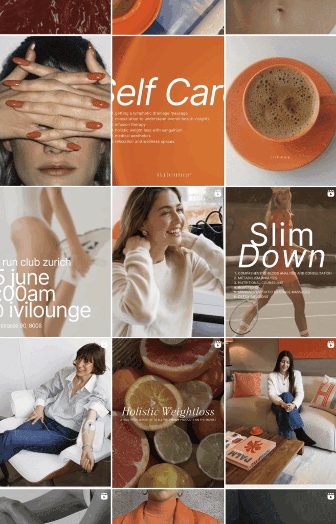 ivilounge Zurich IV Drip treatments instagram social media 